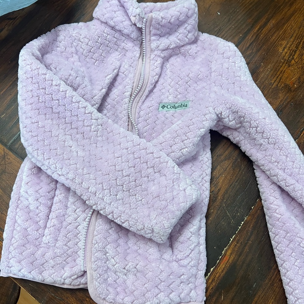 Columbia Pink Fleece Jacket